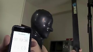 Rubber mask breathplay