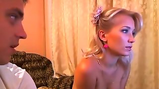 Horny amateur couple seducing