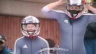 Athlete hides a slutty surprise (tiny..