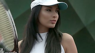 Gorgeous milf Anissa Kate gets her anus..