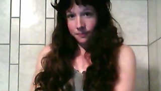 Long haired black head with ugly saggy..