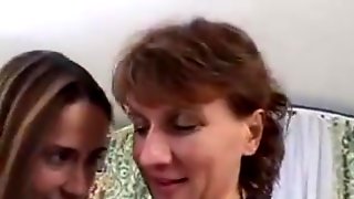 Lesbians mature and girl